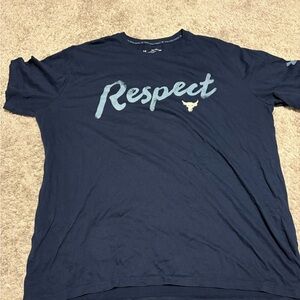 The rock under armour shirt XXL
